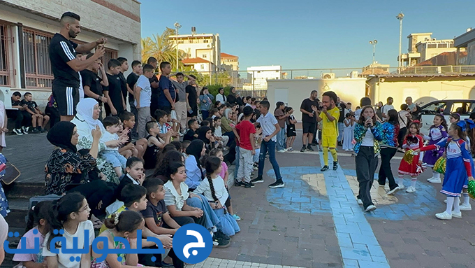 موكب كأس العالم المتجول في جلجولية برعاية جمعية غيث